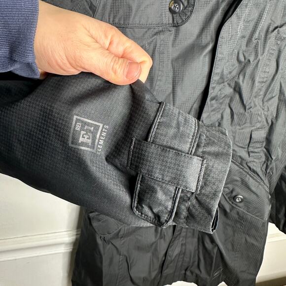 REI Co-Op Huntington Trench Rain Jacket *no belt Womens X-Small - Picture 7 of 9
